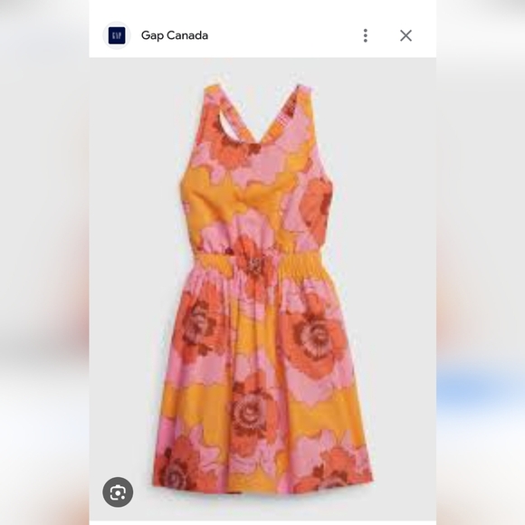 Bundle Of 3 GAP Kids Dresses & Purple Romper - Size M (7-9 Girls) Like New - Picture 5 of 7